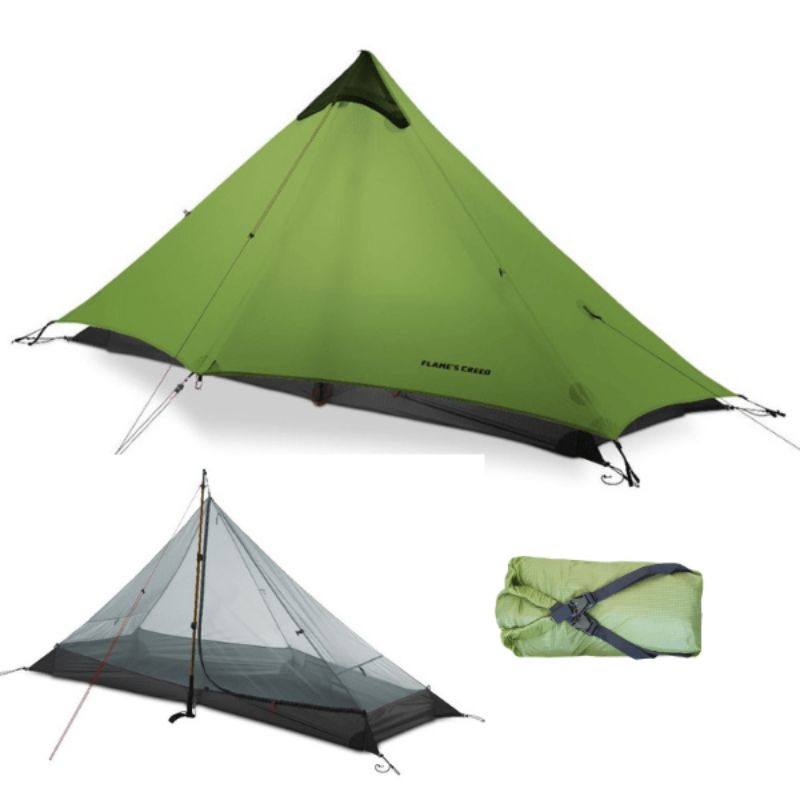 Image from c_Camping/c_Tents/c_Ultralight/3FUL-Lanshan-1-Ultralight-Poleless-Hiking-Tent/