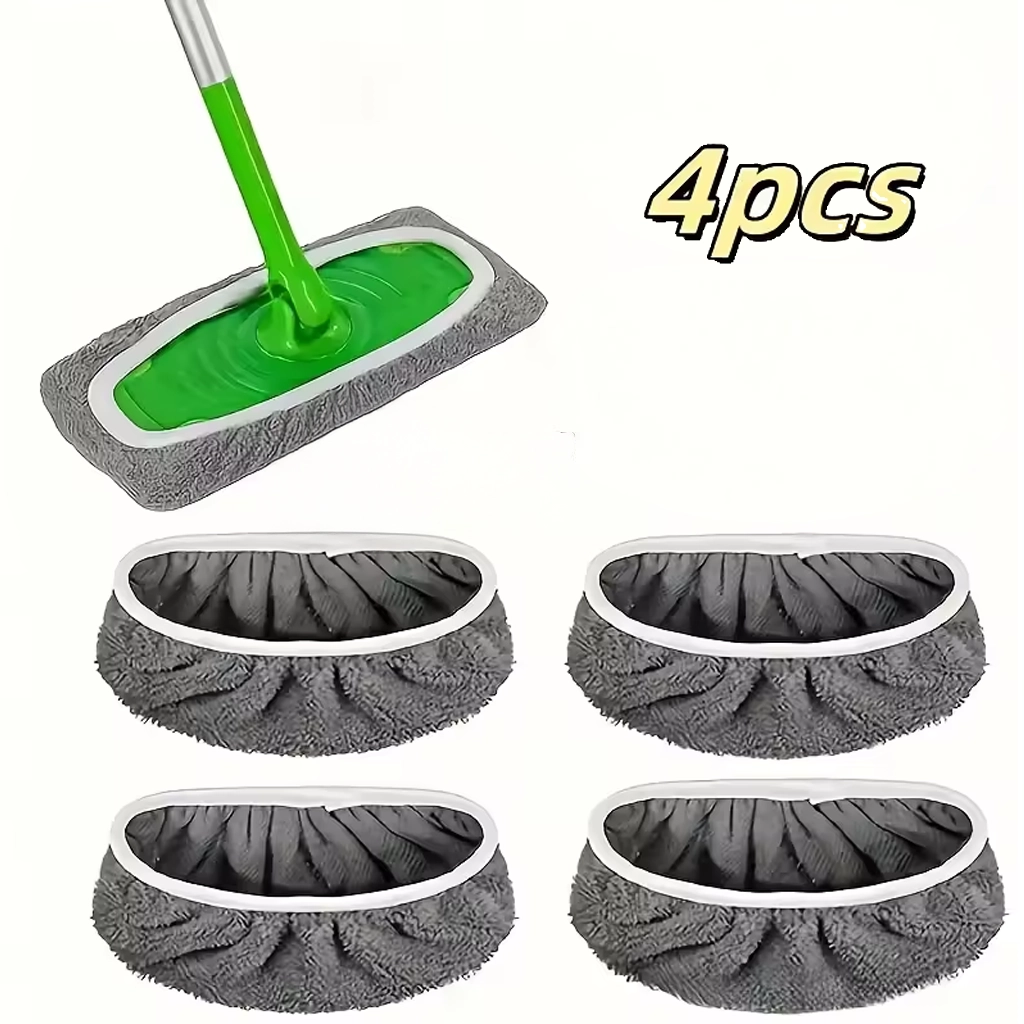 Koala Mop Cloths 450 GSM Mop Pads 4 Pack Alternative